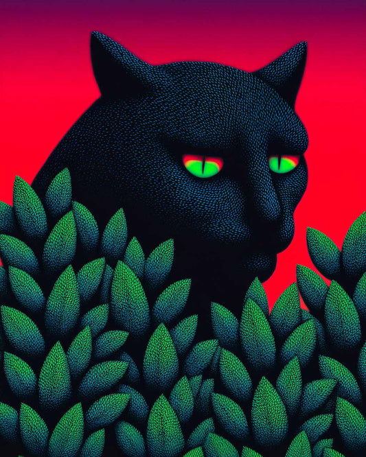 Catnip - Funky Art Poster