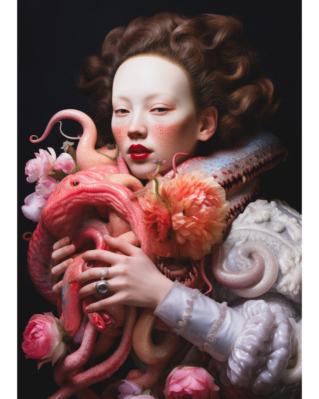 Octopus Opulence - Premium Matte Paper Poster