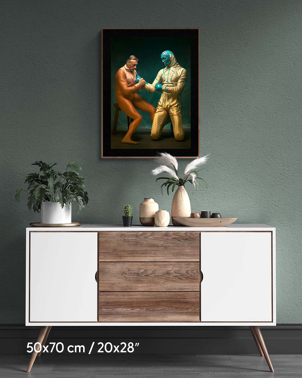 Wrestlers - Premium Matte Paper Poster
