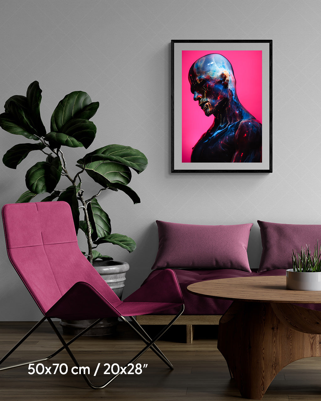 Carved in Marble - Premium Matte Paper Poster