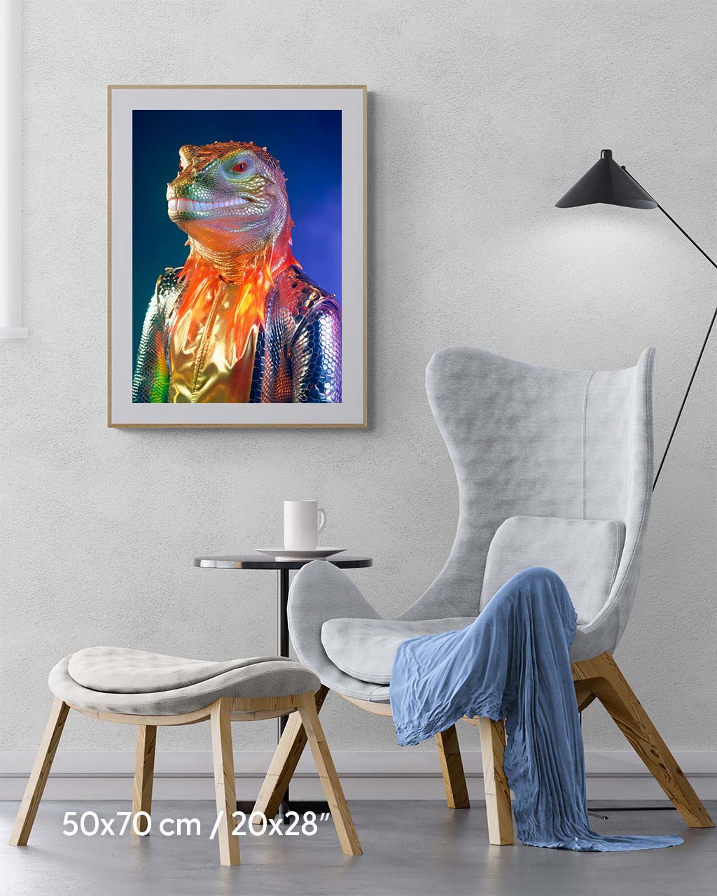 Smiling Through Teeth - Premium Matte Paper Poster