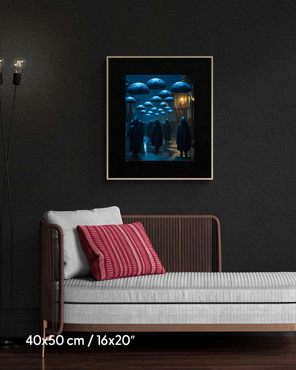 Umbrellas - Premium Matte Paper Poster
