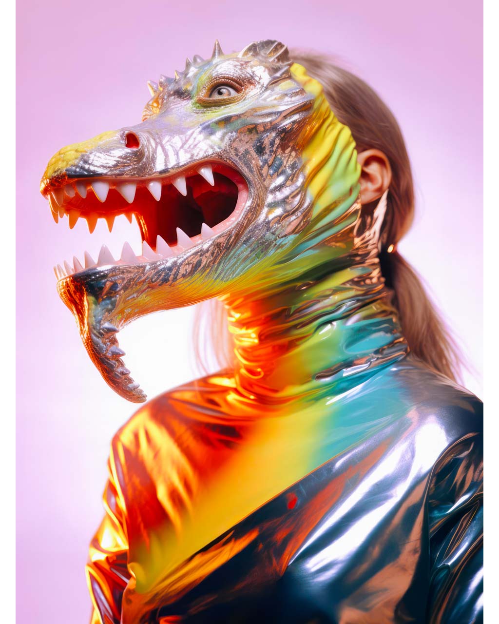 Lizard Queen - Premium Matte Paper Poster