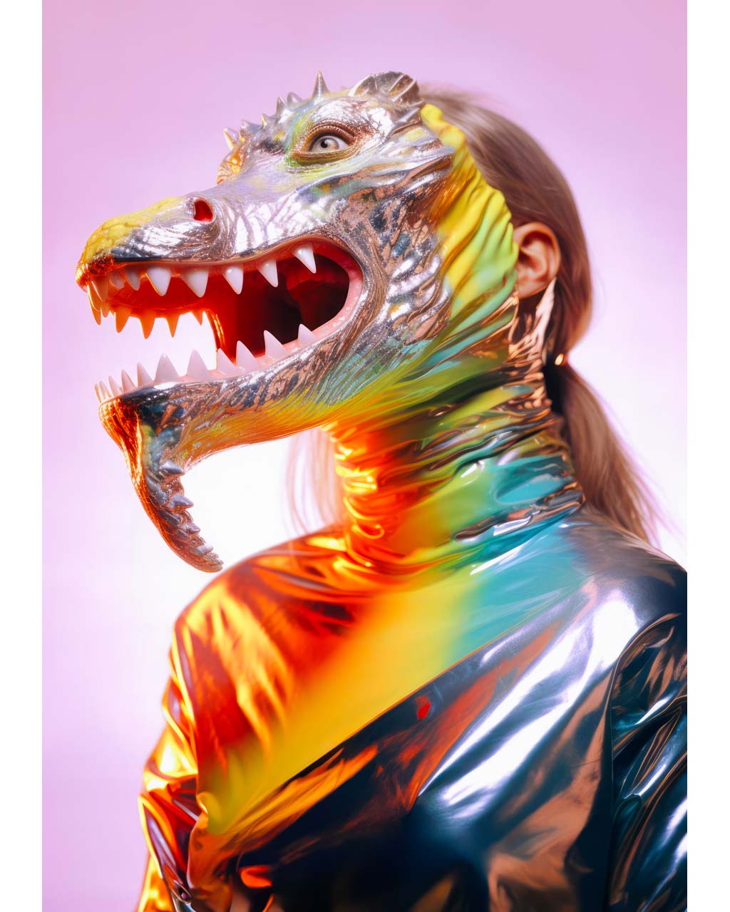 Lizard Queen - Premium Matte Paper Poster