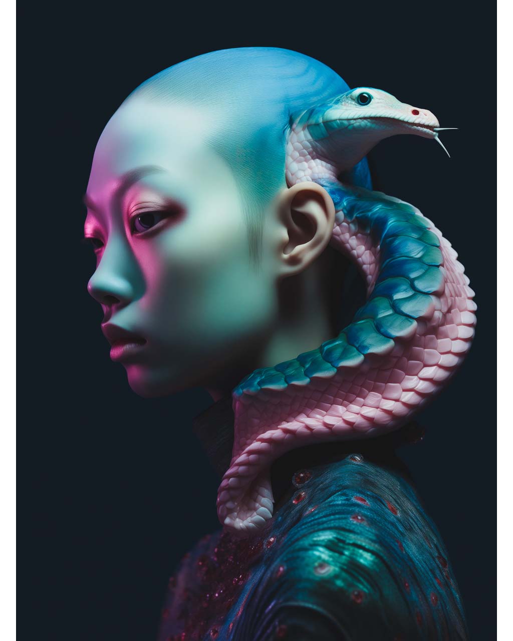 Snake Charmer - Premium Matte Paper Poster