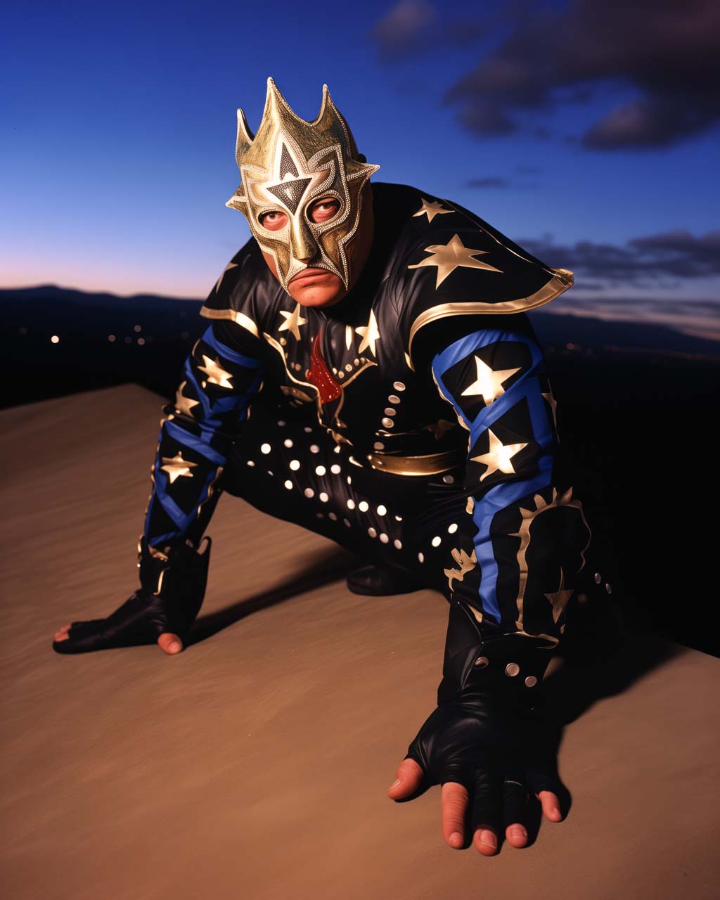 Luchador - Premium Matte Paper Poster