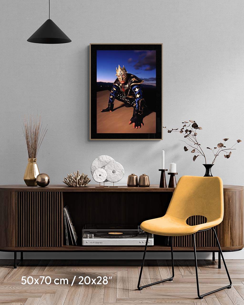 Luchador - Premium Matte Paper Poster