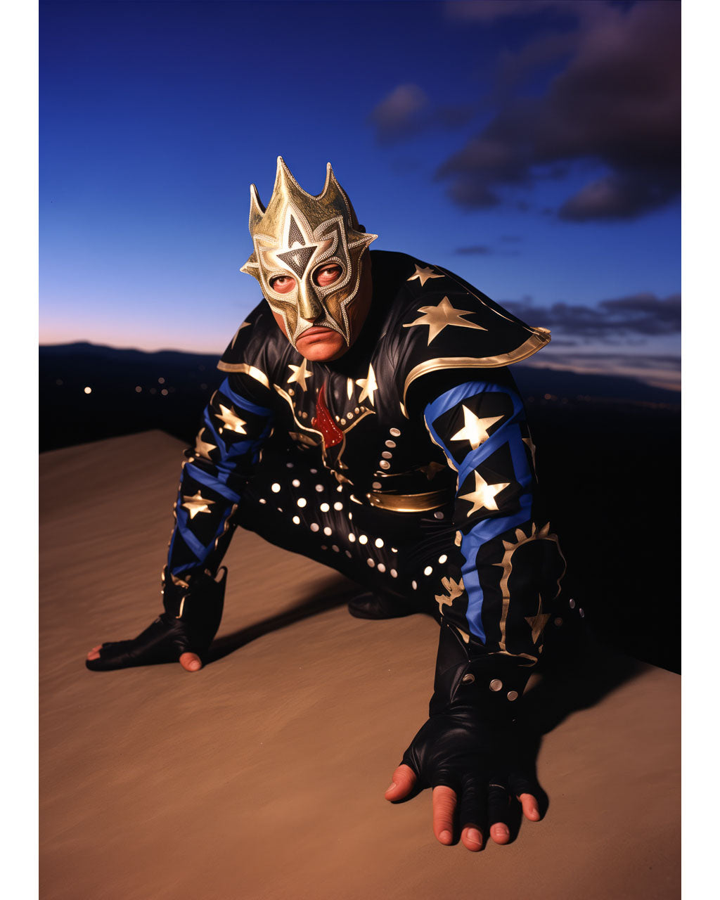 Luchador - Premium Matte Paper Poster