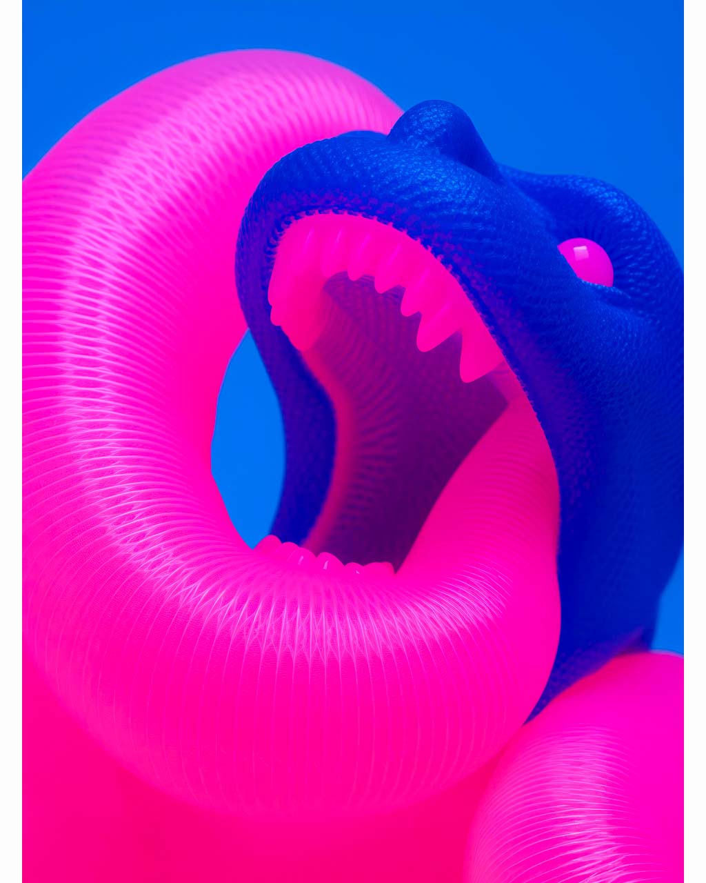 Neon Demon 1 - Premium Matte Paper Poster