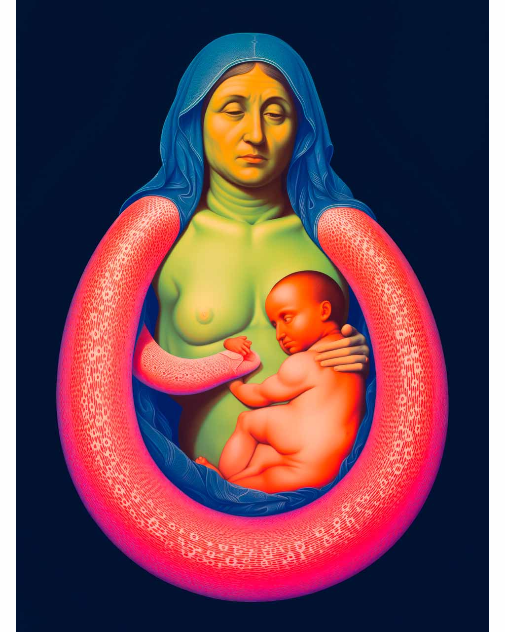 Holy Mother - Premium Matte Paper Poster