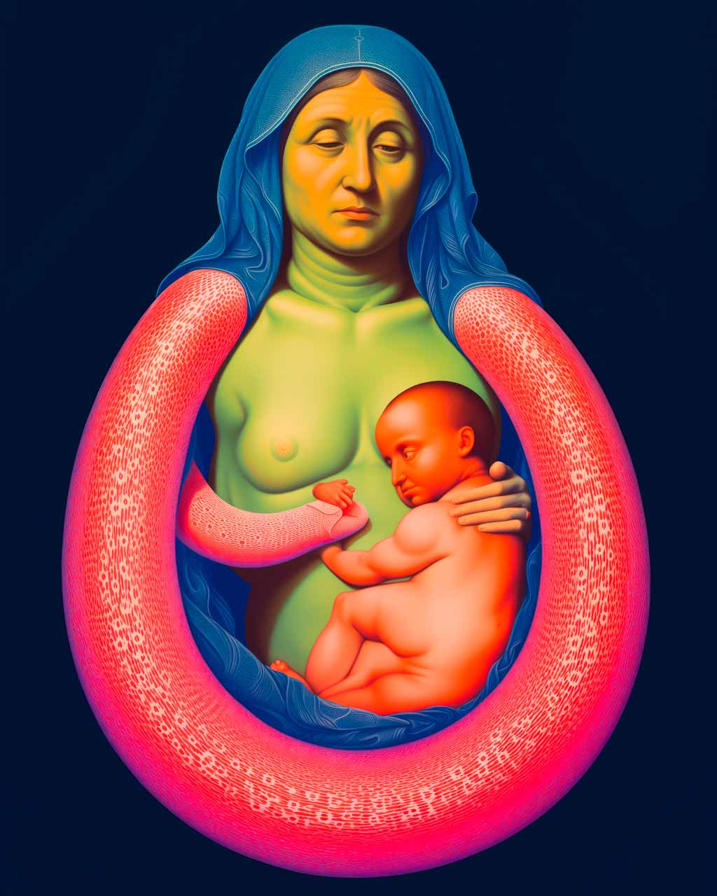Holy Mother - Premium Matte Paper Poster