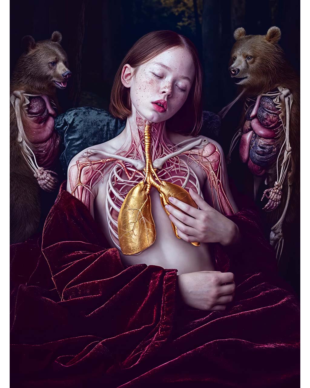 Goldilungs - Premium Matte Paper Poster