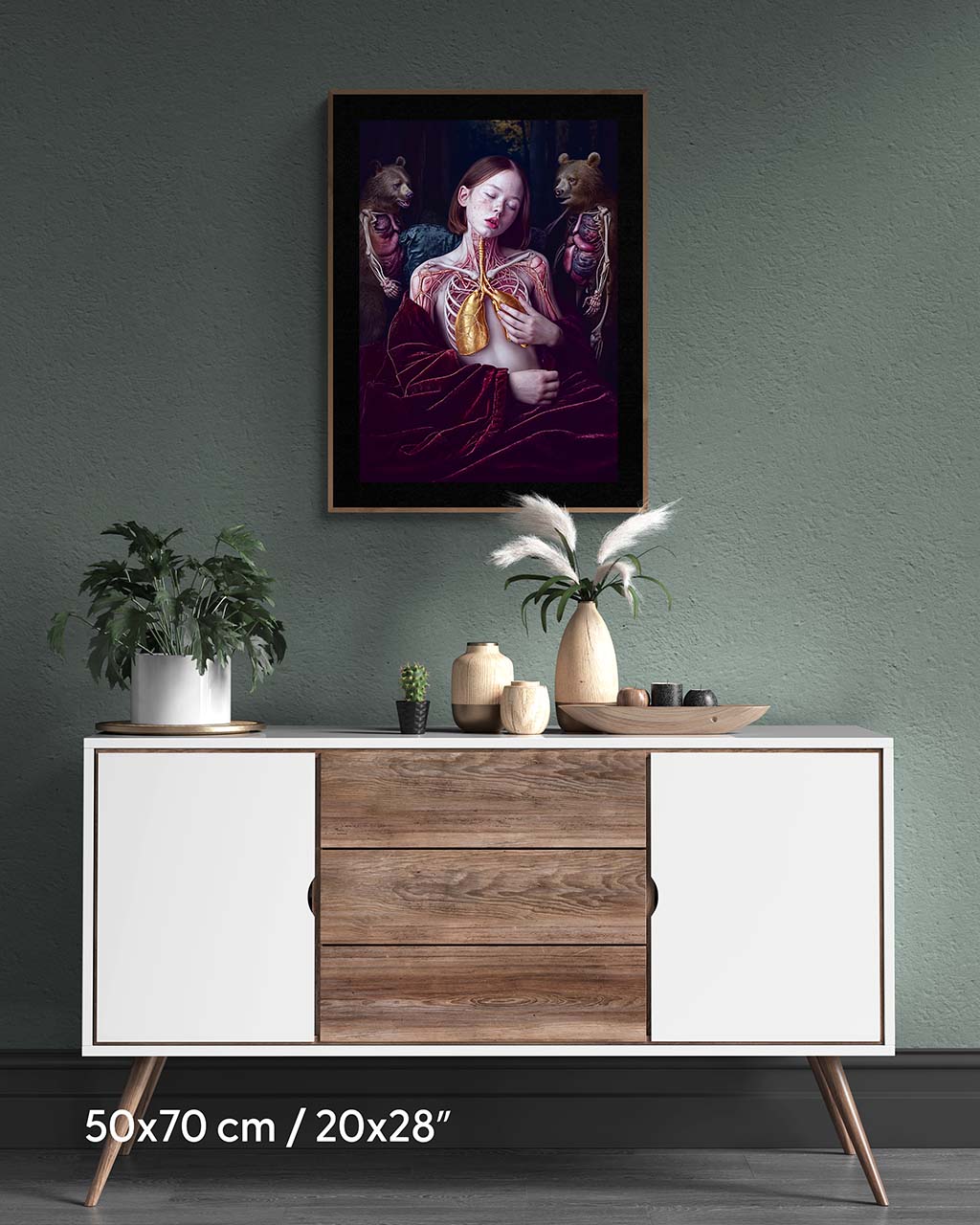 Goldilungs - Premium Matte Paper Poster