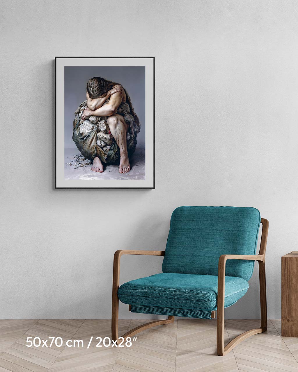 The Baggage We Carry - Premium Matte Paper Poster