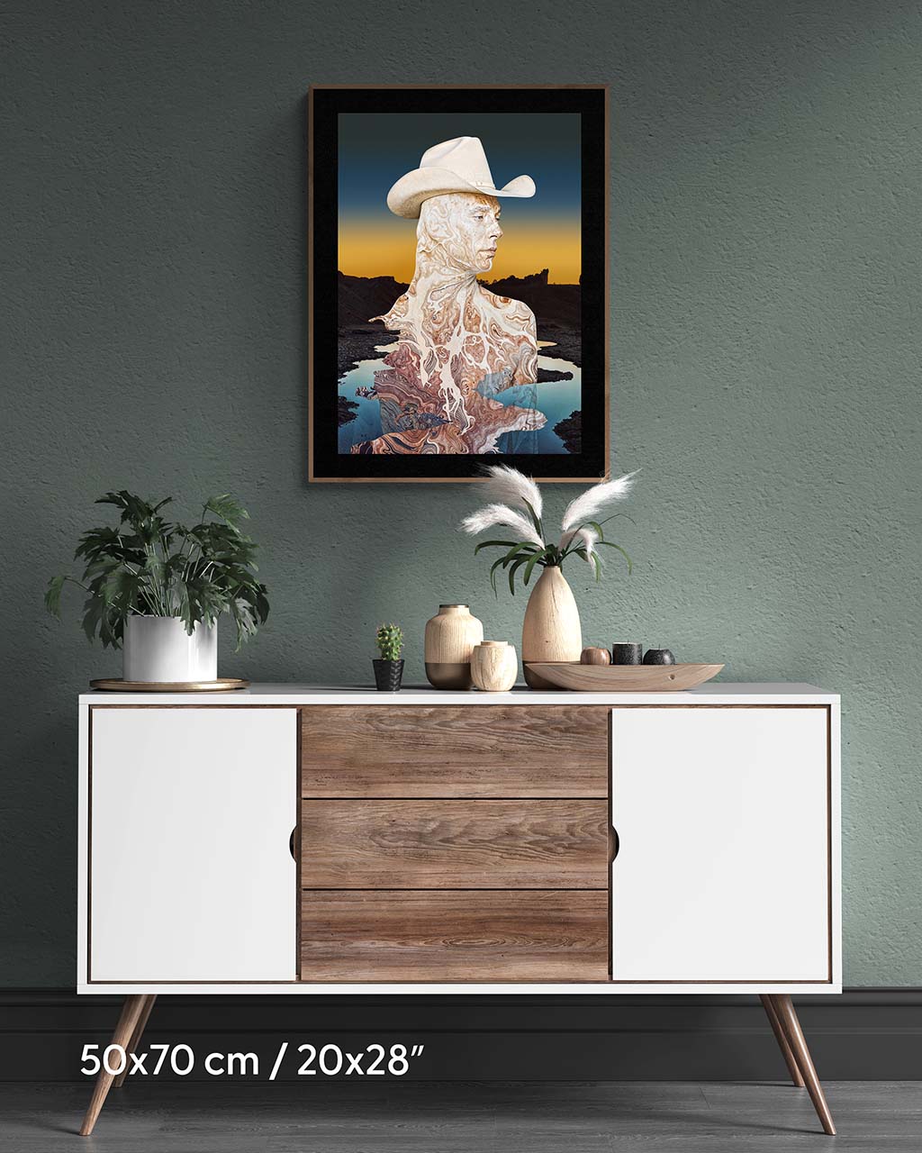 Old West - Premium Matte Paper Poster