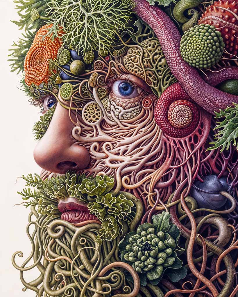 Green Man - Premium Matte Paper Poster