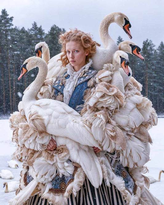 Swan Lake - Premium Matte Paper Poster