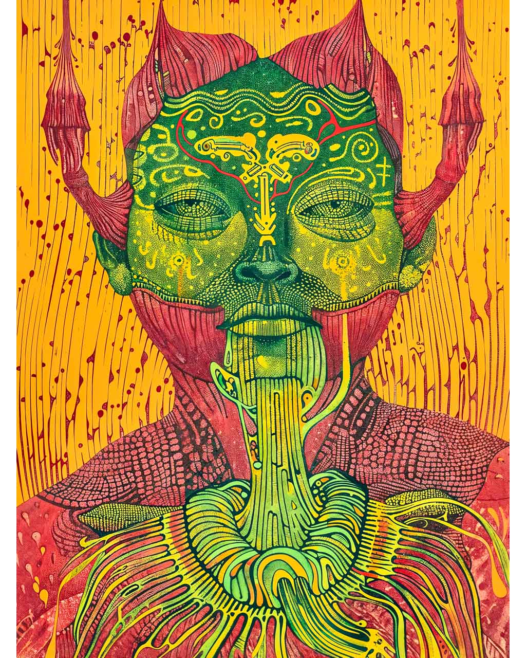 Emerald Blessing - Premium Matte Paper Poster