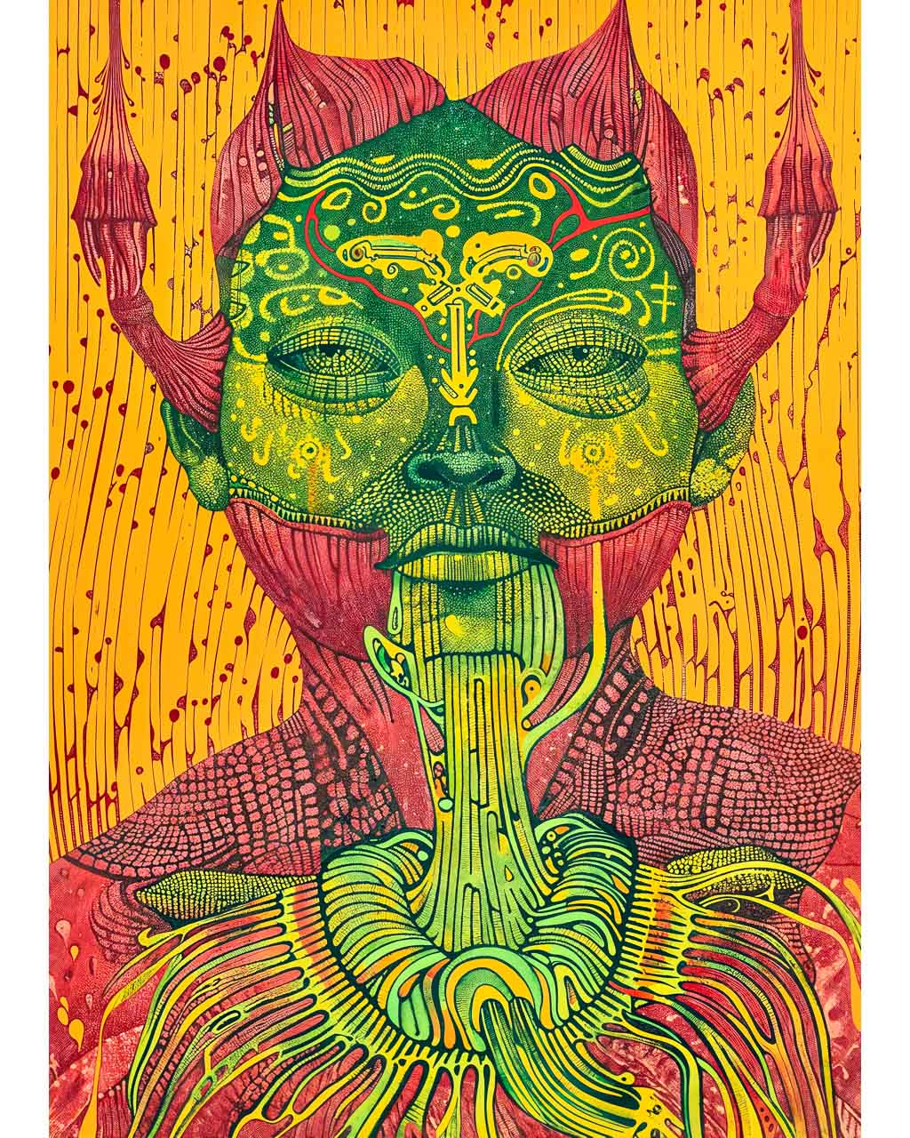 Emerald Blessing - Premium Matte Paper Poster