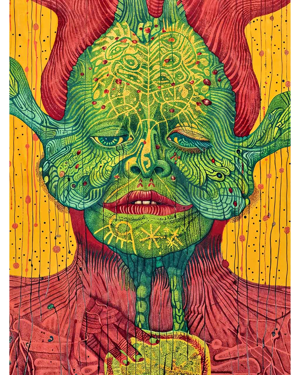 Emerald Curse - Premium Matte Paper Poster