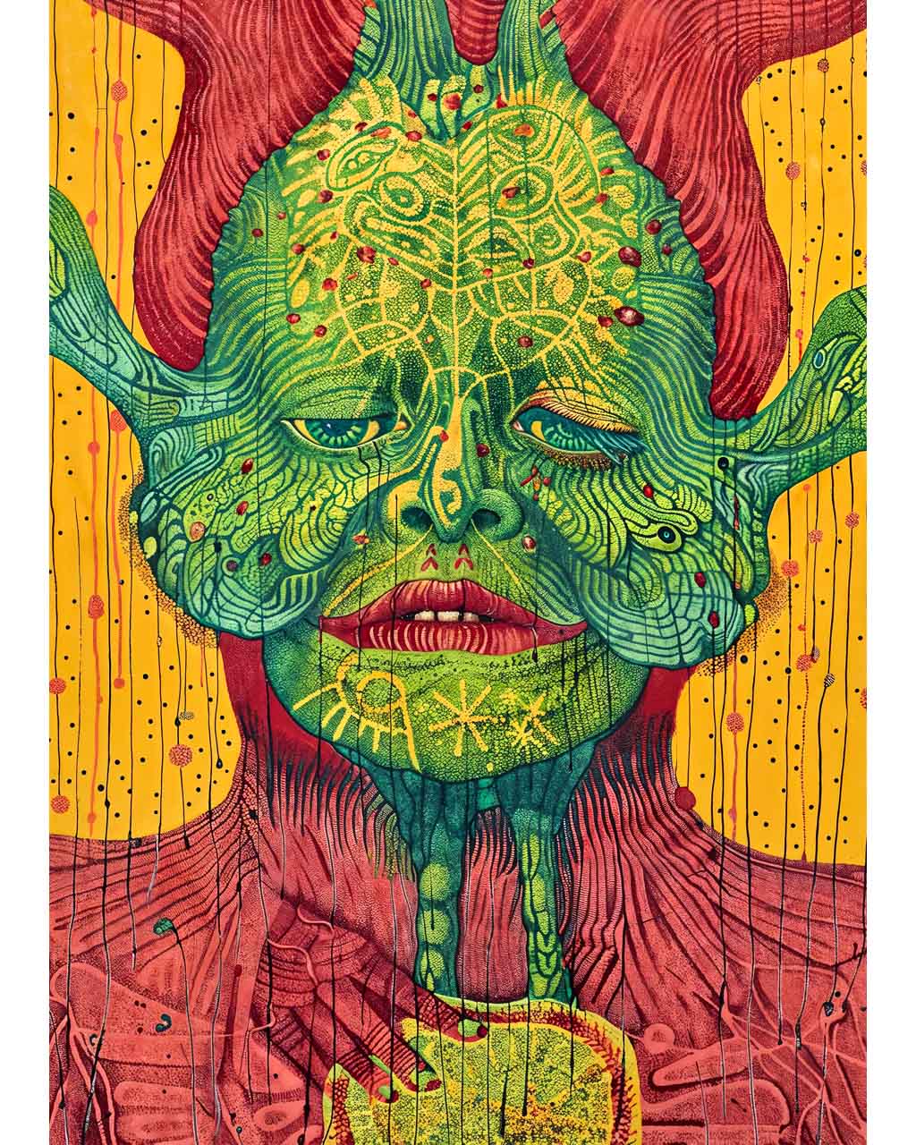 Emerald Curse - Premium Matte Paper Poster