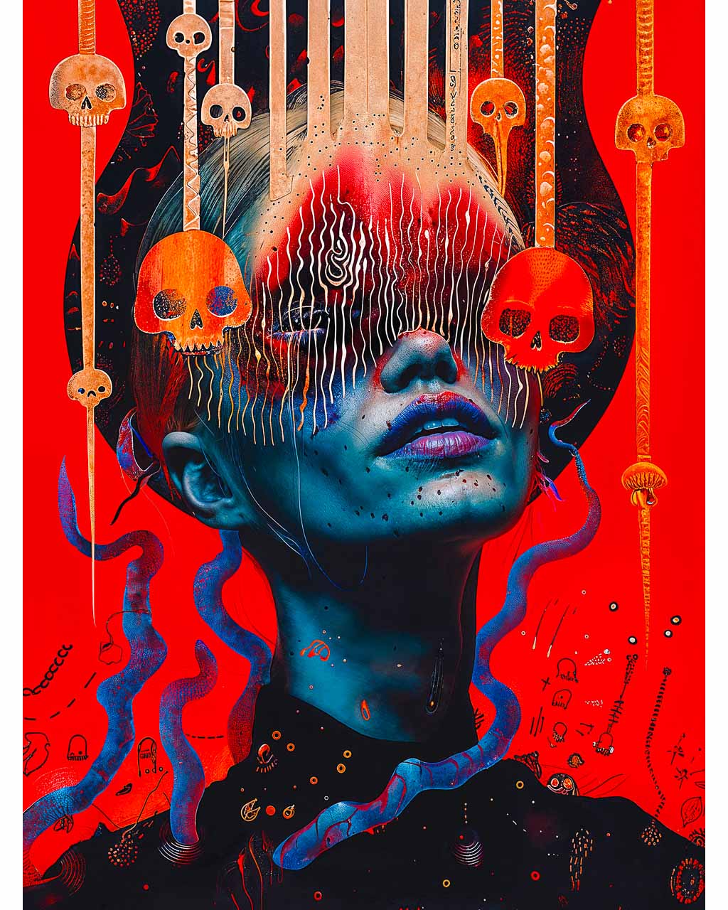 Death Becomes Her - Premium Matte Paper Poster
