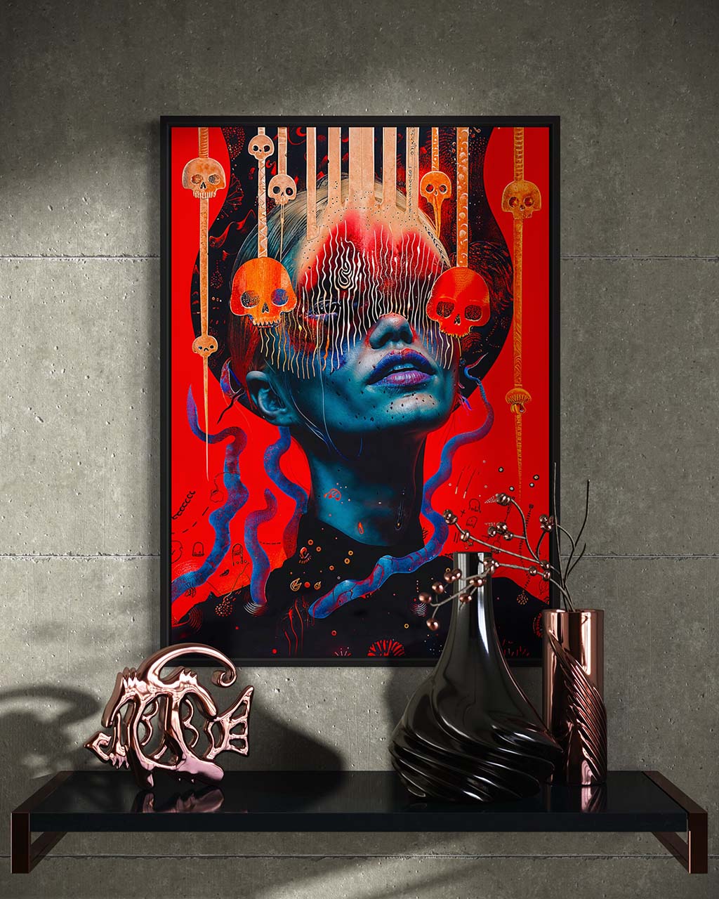 Death Becomes Her - Premium Matte Paper Poster