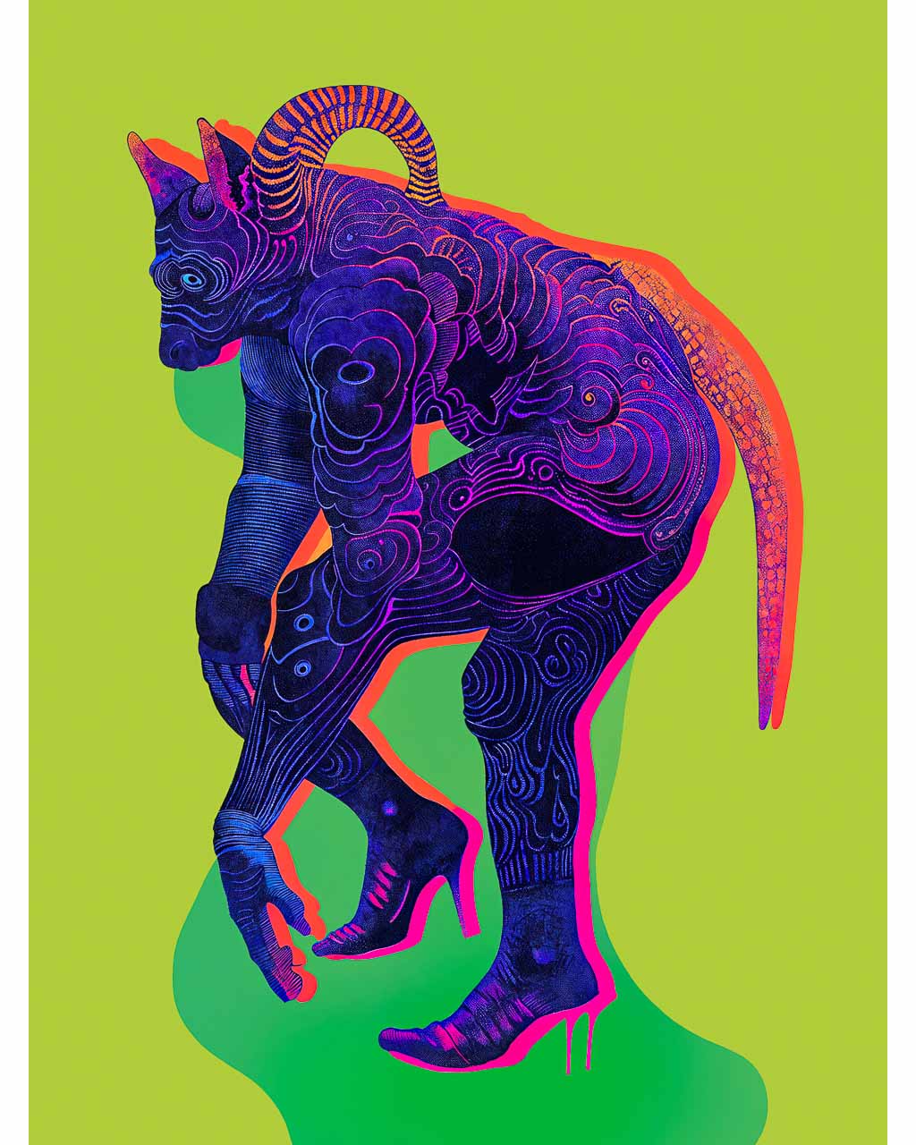 Two-step - Art Poster
