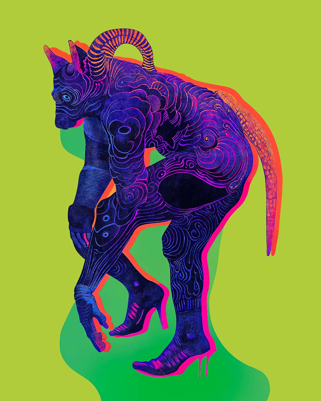 Two-step - Art Poster